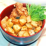 にんにくがガツン！コロコロじゃがの揚げにんにく醤油